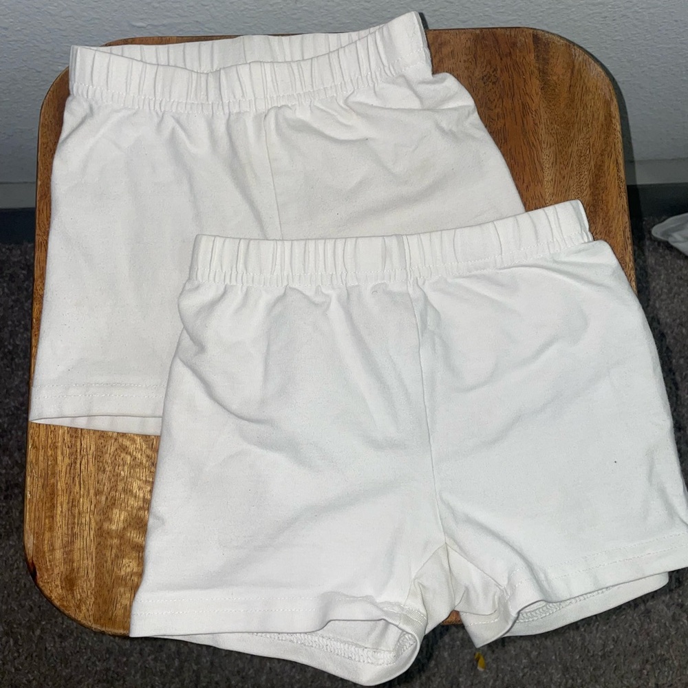 Hanna Andersson Classic White Shorts